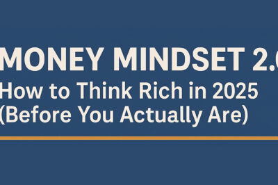 🧠 Money Mindset 2.0: How to Think Rich in 2025 (Before You Actually Are)